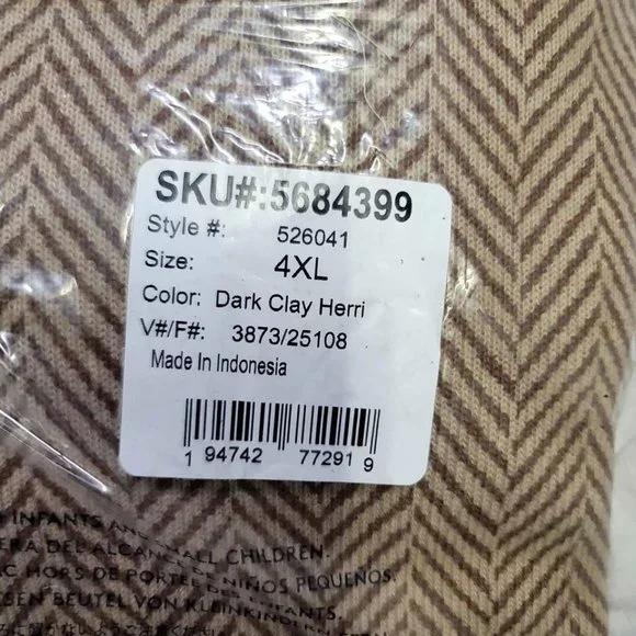 Lands End Men's Bedford Rib Quarter Zip Sweater - Picture 4 of 7